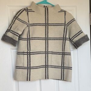 MOTH Plaid Wool Blend Sweater